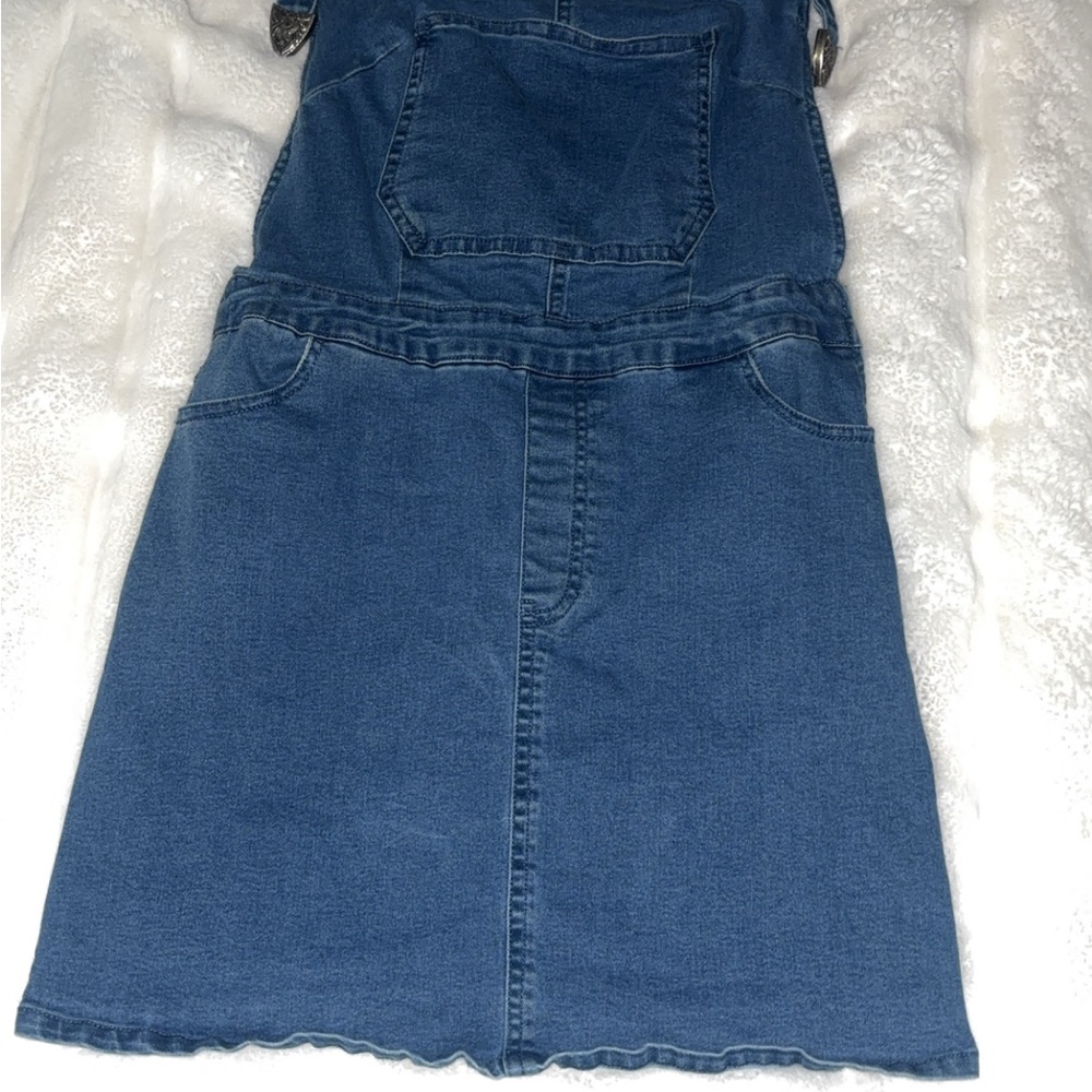 Denim Overall Dress